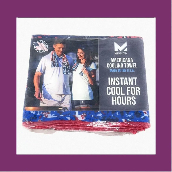 Mission Americana Cooling Towel USA‎ MADE - Instant cool for hours USA USA - Picture 3 of 4